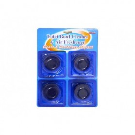 4 pc Blue Toilet Bowl Cleaner Set