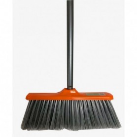 Wood Stick 10-3/4" Wide Straight Broom (12/c)