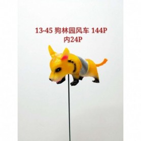 Garden Stick w Dog (24/144/c)