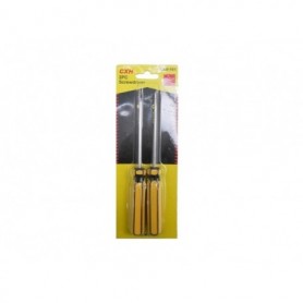 2 pc 3-3/8" Screwdriver Set (24/144/c)