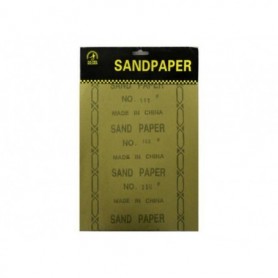 8 pc 9" x 11" Sand Paper Set (48/96/c)