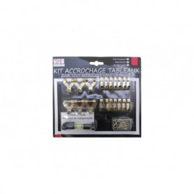 20 Hook Picture Hanging Kit w Level (24/48/c)