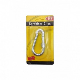 3-1/8" / 8cm Steel Carabiner (24/144/c)