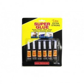 6 pc Super Glue Set (72/144/c)