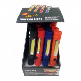 6-3/4" COB Working Flash Light (24/288/c)