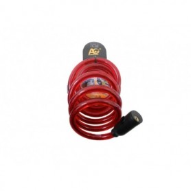 71"/180cm Wire Bike Lock (36/72/c)