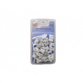 40 pc 10 Nail-In Cable Clips (24/144/c)