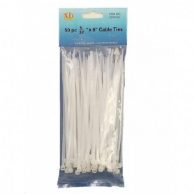 50 pc 5/32"x6" Cable Ties (24/240/c)