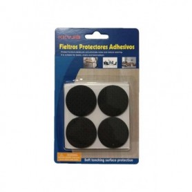 4 pr 1-5/8"/3.2cm Round Felt Cushions (24/360/c)