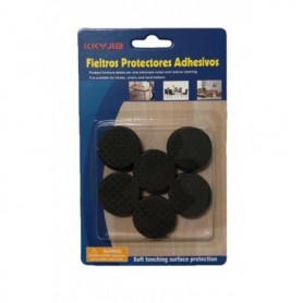 6 pr 1-5/16"/3.2cm Round Felt Cushions (24/360/c)