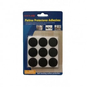 9 pr 1-3/16"/3cm Round Felt Cushions (24/360/c)