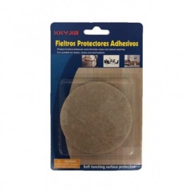 1 pr 3-3/8"/8.5cm Round Felt Cushions (24/360/c)