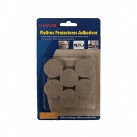 6 pr 1-5/16"/3.2cm Round Felt Cushions (24/360/c)