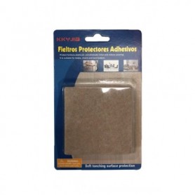 1 pr 3-3/8"/8.6cm Square Felt Cushions (24/360/c)