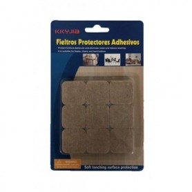 9 pr 1-1/8"/2.8cm Square Felt Cushions (24/360/c)