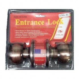Entrance Lock Copper (24/c)