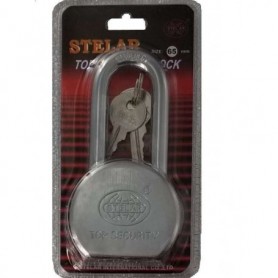 2.5"/65mm Long Shackle Steel Padlock (12/36/c)