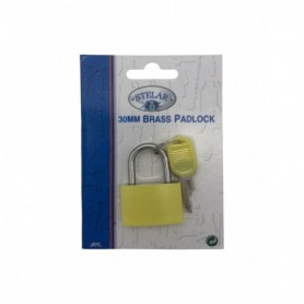 30mm Plastic Cowered Padlock (24/600/c)