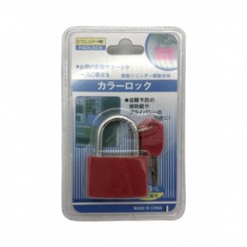 33mm Plastic Covered Padlock (24/288/c)