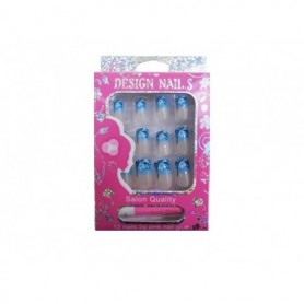 12 pc Artificial Nails w Glue (24/480/c)