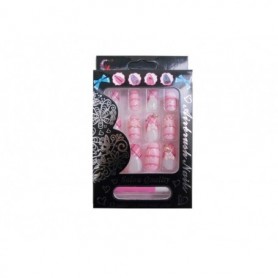 12 pc Artificial Nails w Glue (24/480/c)