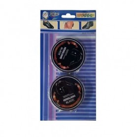 2 pc Black Shoe Polish Paste Set (24/144/c)