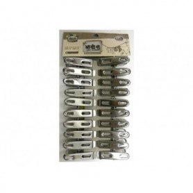 20 pc 2" Stainless Steel Clip Set