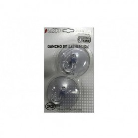 2 pc 3" Suction Hook Set