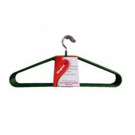 5 pc Plastic-Coated Wire Hanger Set