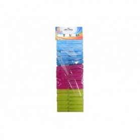 18 pc 3.75?? Plastic Clip Set (72/144/c)