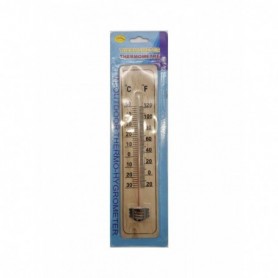 8-1/2" Wooden Thermometer (36/144/c)