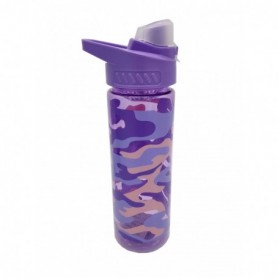 600ml Water Bottle w Hook Camouflage (20/80/c)