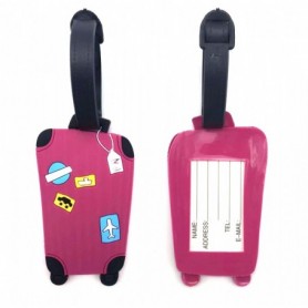 Luggage Tag Cartoon Car (24/600/C)