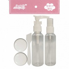 2 pc 2.2oz Bottle & 2 pc 0.35oz Container Set