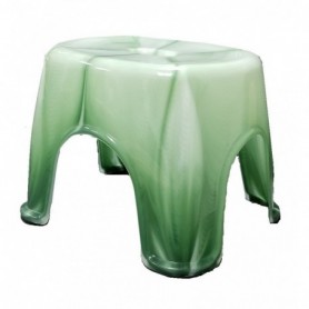 Jade Plastic Stool 12.5"x10"xH9.5" (24/c)