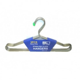 3 pc 18-3/4" Stainless Steel Hanger Set (60/c)