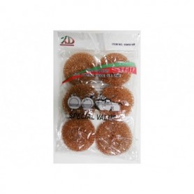 6 pc Golden Scourer Set (72/c)