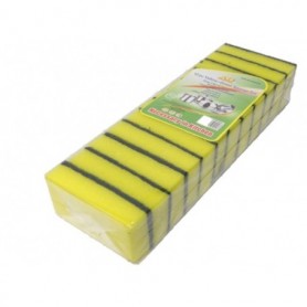 12 pc Yellow-Green Sponge Set (72/c)