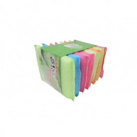 8 pc Sponge-Filled Scouring Pad Set (72/c)