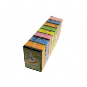 8 pc Multi-Color Scrub Sponge Set (72/c)