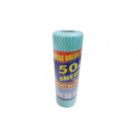 50 Sheet 10"x12" Microfiber Wipe Roll (72/c)