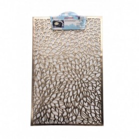 18"x12" Golden Plastic Placemat (36/144/c)