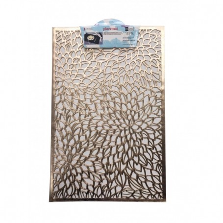 18"x12" Golden Plastic Placemat (36/144/c)