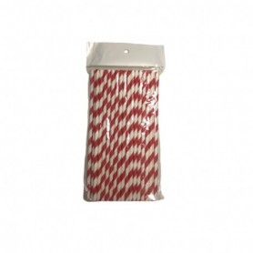 50 pc 7-3/4" Paper Straw (72/144/c)