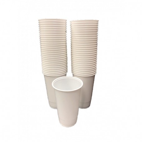 100 ct 22oz White Cups (10/c)