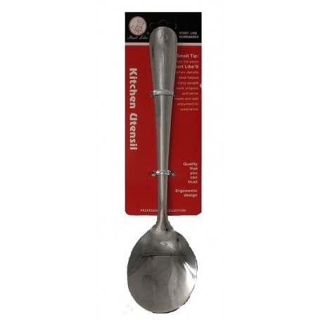 8-1/4" Stainless Steel Serving Spoon (24/288/c)