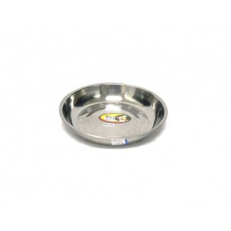 20cm/8" Stainless Steel Plate (30/240/c)