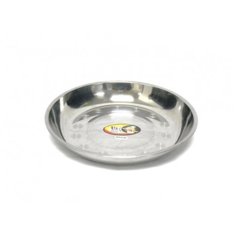 24cm/9.5" Stainless Steel Plate (60/240/c)