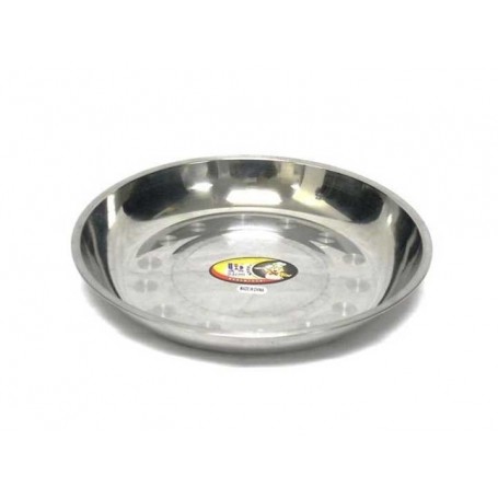 26cm Stainless Steel Plate (60/240/c)