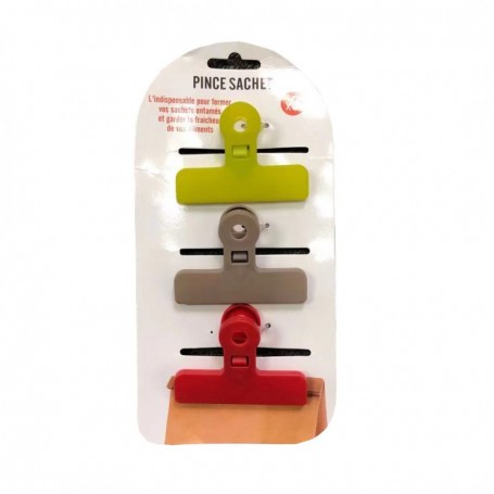 Sealing Clip 3pcs Pack 8cm (24/144/C)